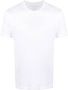 Majestic Filatures Getailleerd T-shirt Wit - Thumbnail 1