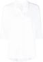 Majestic Filatures Linnen blouse Wit - Thumbnail 1
