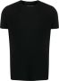 Majestic Filatures T-shirt met ronde hals Zwart - Thumbnail 1