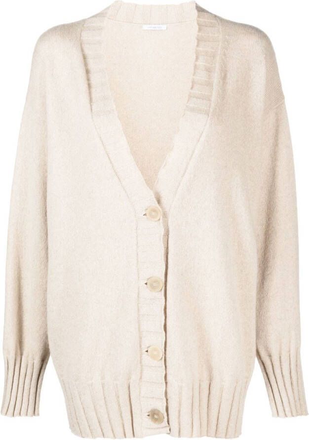 Malo Button-up vest Beige