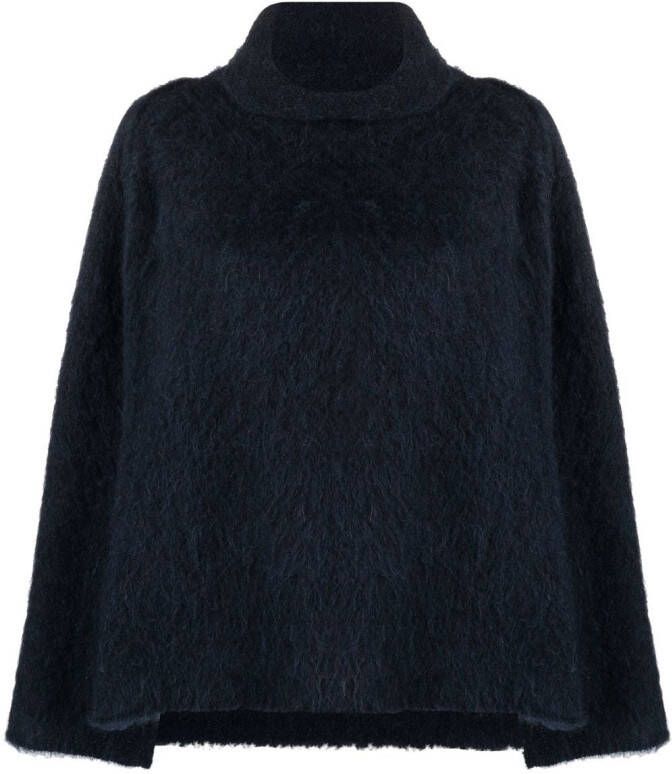 Malo Coltrui van alpacawol Blauw