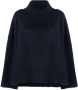 Malo Coltrui van alpacawol Blauw - Thumbnail 1
