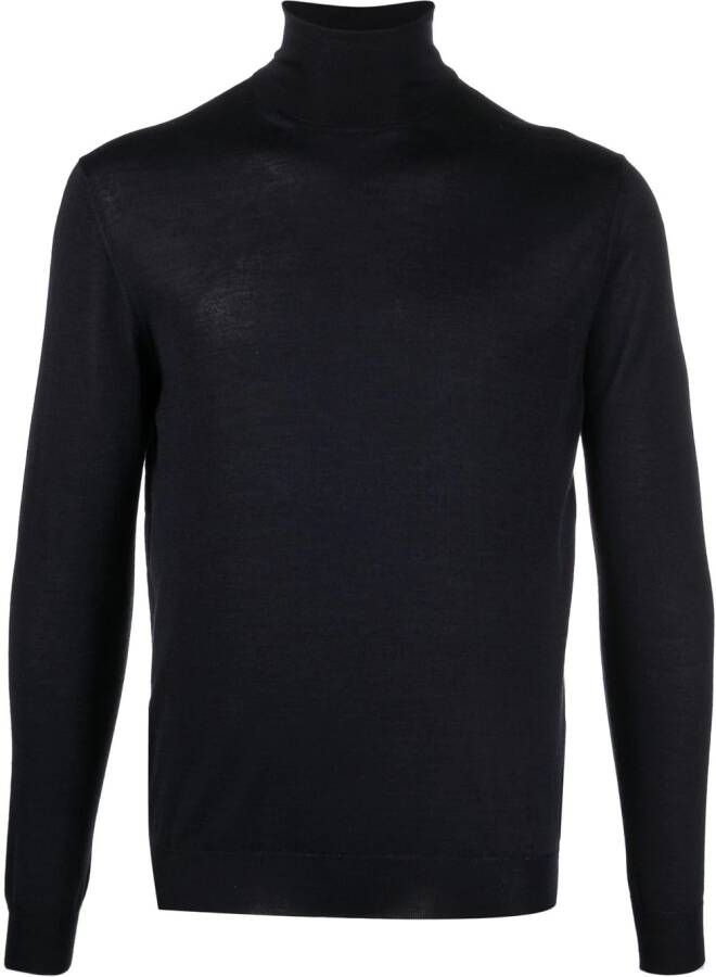 Malo Fijngebreide coltrui Blauw