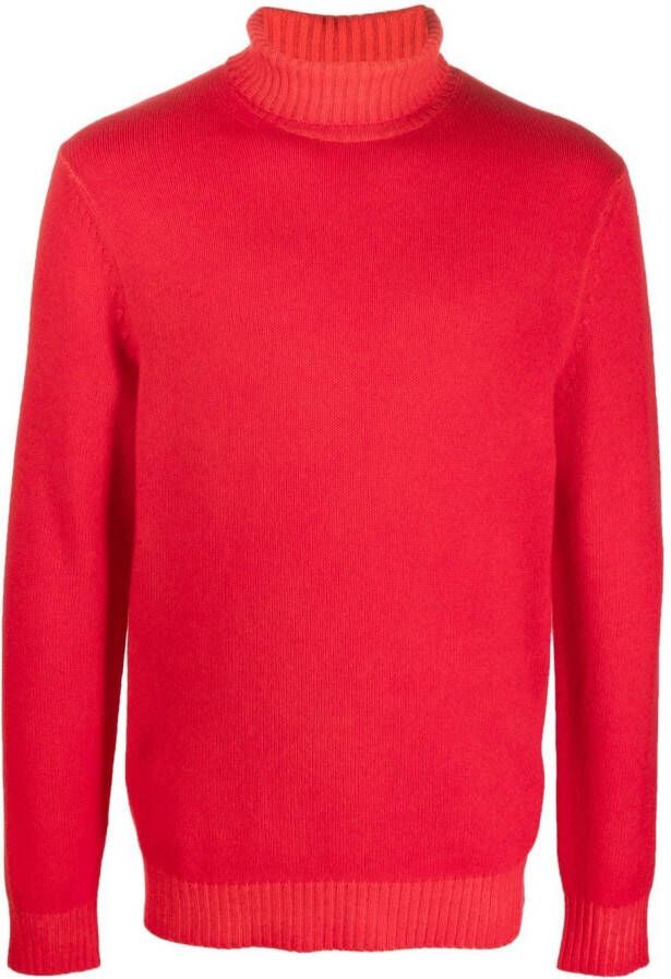Malo Fijngebreide coltrui Rood
