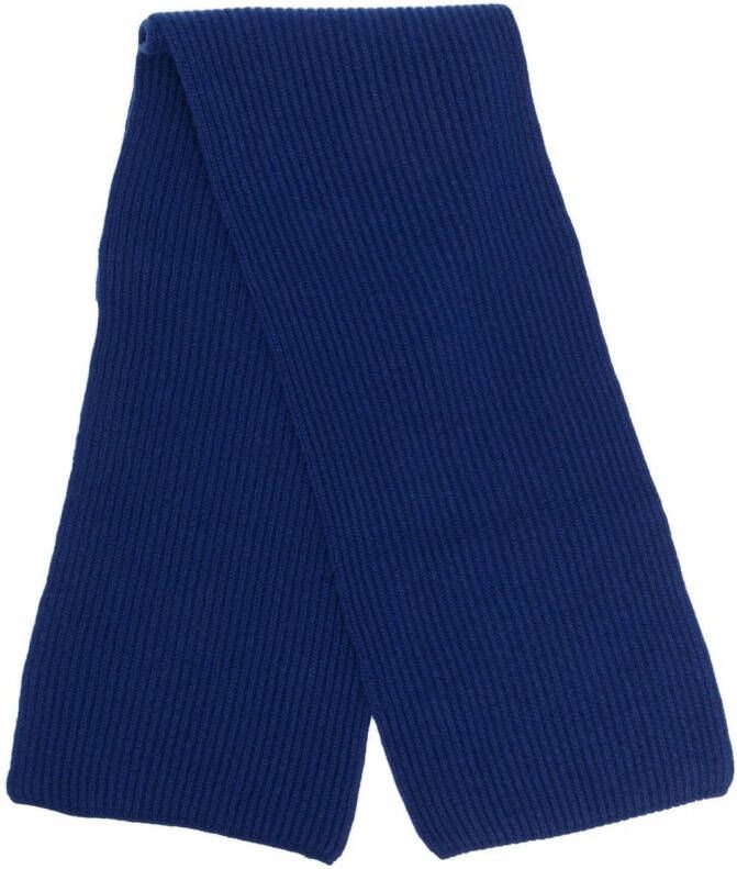 Malo Kasjmier sjaal Blauw