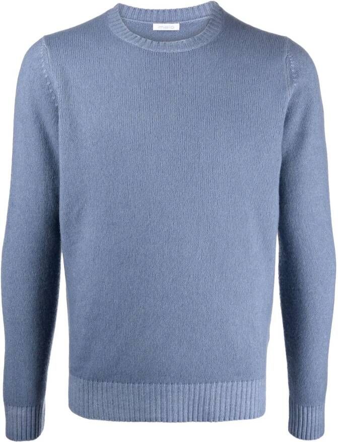 Malo Kasjmier trui Blauw