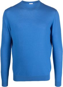 Malo long-sleeve cotton jumper Blauw