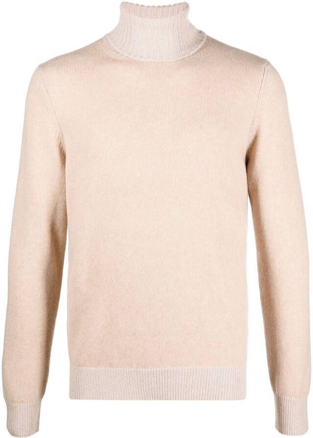 Malo Ribgebreide coltrui Beige