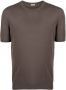 Malo T-shirt met ronde hals Bruin - Thumbnail 1