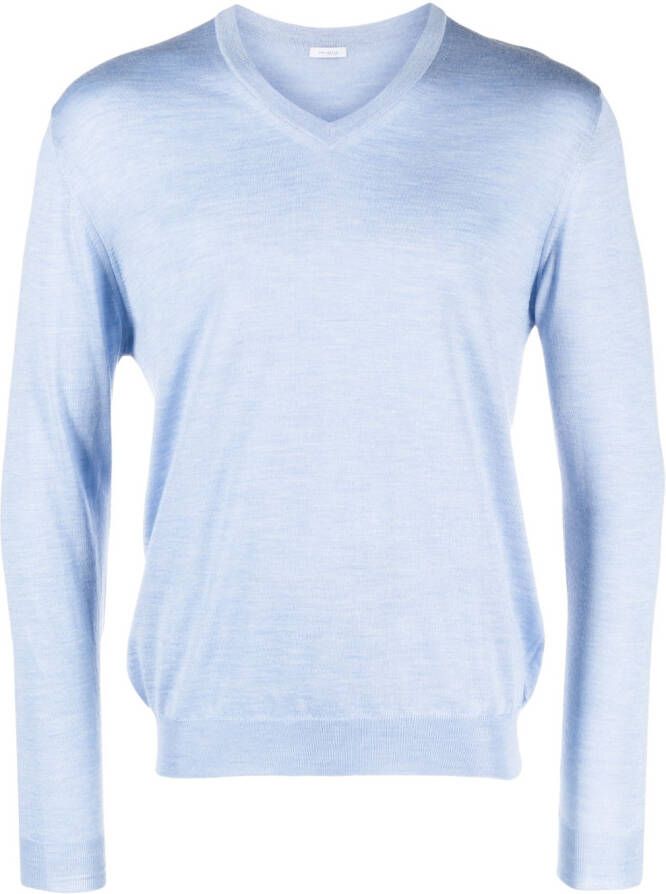 Malo Gebreide trui Blauw
