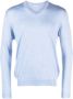 Malo Gebreide trui Blauw - Thumbnail 1