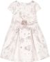 MAMA LUMA KIDS Jurk met bloe print Roze - Thumbnail 1