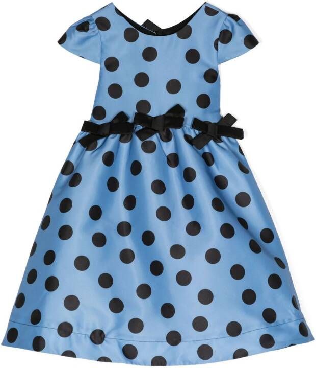 MAMA LUMA KIDS Jurk met stippen Blauw