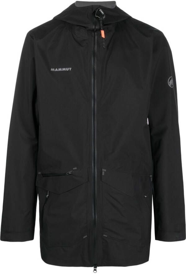 Mammut Jas met capuchon Zwart
