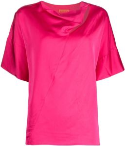 MANNING CARTELL Asymmetrische blouse Roze