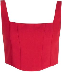 MANNING CARTELL Cropped top Rood