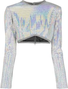 MANNING CARTELL Cropped top Zilver