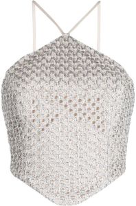 MANNING CARTELL Cropped top Zilver
