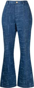 MANNING CARTELL High waist jeans Blauw
