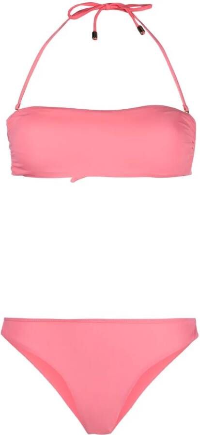 Manokhi Bandeau bikini Roze
