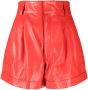 Manokhi Flared shorts Rood - Thumbnail 1