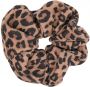 Manokhi Scrunchie met luipaardprint Bruin - Thumbnail 1