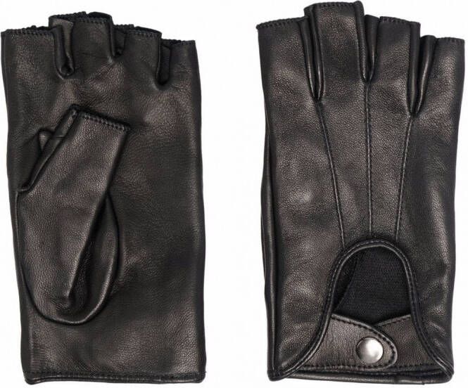 Manokhi Vingerloze handschoenen Zwart