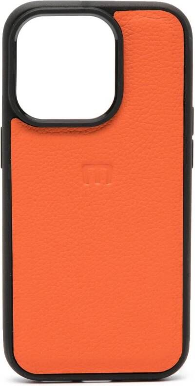 Manokhi x Maff iPhone 14 Pro hoesje Oranje