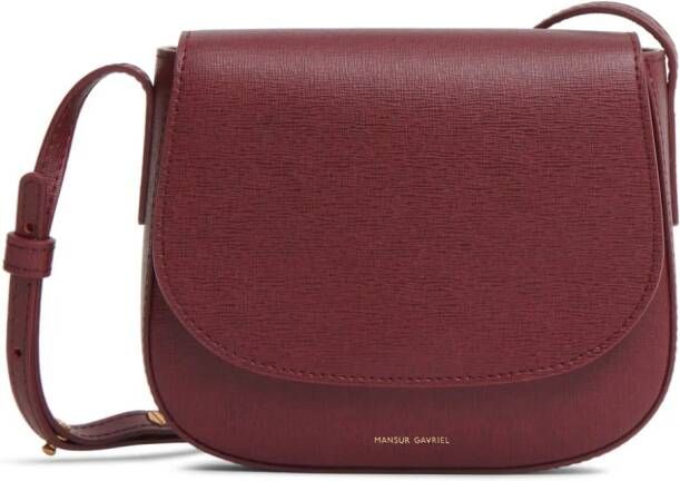 Mansur Gavriel Leren crossbodytas Rood