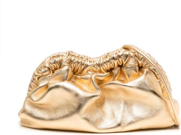 Mansur Gavriel Cloud kleine clutch Metallic