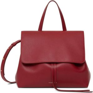 Mansur Gavriel Soft Lady leather shoulder bag Rood