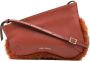 Manu Atelier Curve shopper met rits Rood - Thumbnail 1