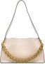 Manu Atelier Kesme leren schoudertas Beige - Thumbnail 1