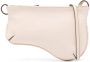 Manu Atelier Schoudertas met logodetail Beige - Thumbnail 1