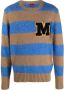 Manuel Ritz Gestreepte trui Blauw - Thumbnail 1