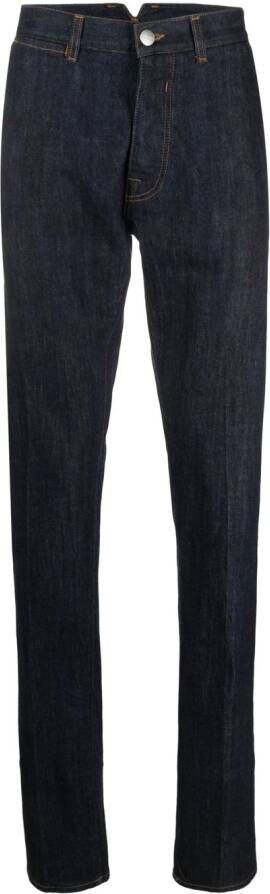 Manuel Ritz Jeans met toelopende pijpen Blauw