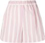 Manuel Ritz Shorts met elastische tailleband Roze - Thumbnail 1