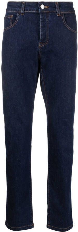 Manuel Ritz Slim-fit jeans Blauw