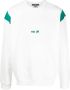 Manuel Ritz Sweater met geborduurd logo Wit - Thumbnail 1