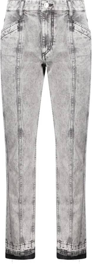 MARANT ÉTOILE Cropped jeans Grijs