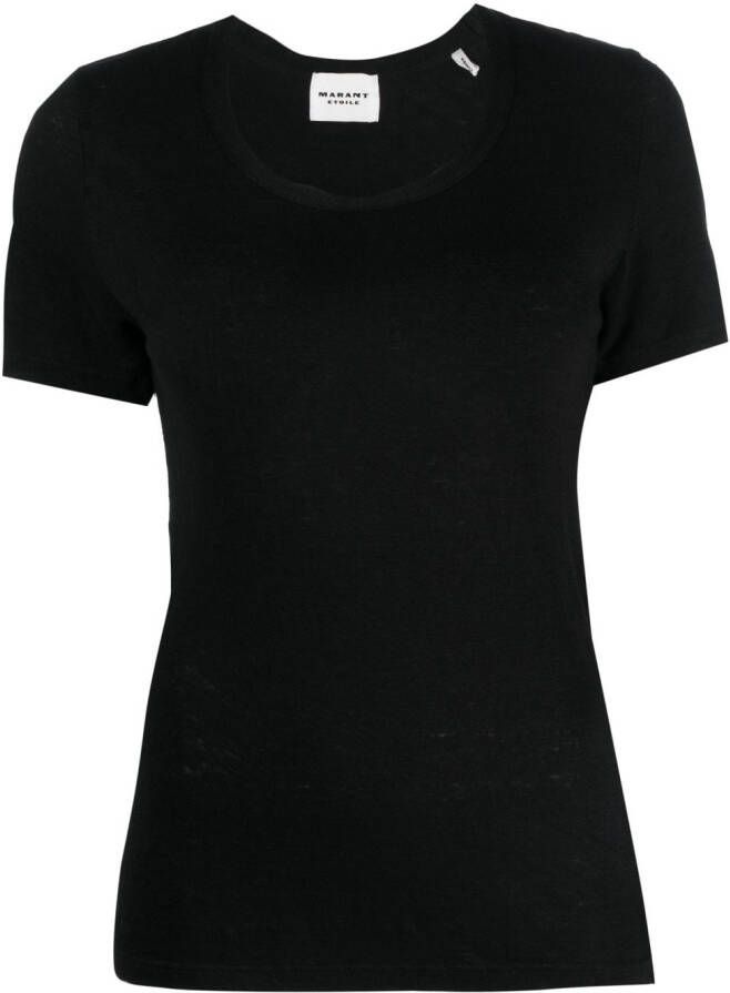 MARANT ÉTOILE Kilianne T-shirt Zwart