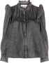MARANT ÉTOILE Denim blouse Grijs - Thumbnail 1