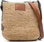 ISABEL MARANT Geweven schoudertas Beige - Thumbnail 1