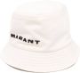 MARANT Haley vissershoed met geborduurd logo Beige - Thumbnail 1