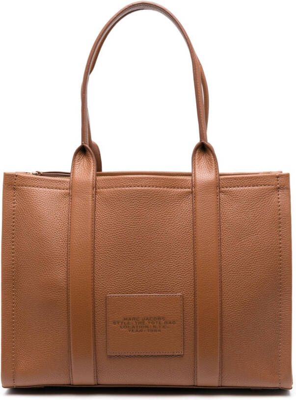 Marc Jacobs The Leather medium shopper Bruin