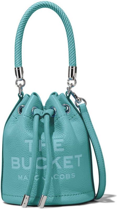 Marc Jacobs Blauwe Micro Bucket Tas Stijlvol en Duurzaam Blauw Dames