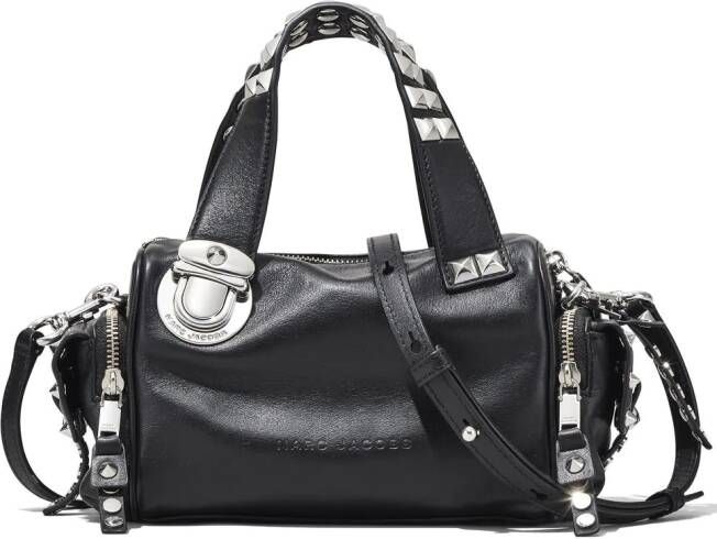 Marc Jacobs The Studded Pushlock kleine boekentas Zwart