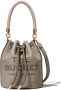Marc Jacobs Bucket bags The Leather Bucket Bag in grijs - Thumbnail 3