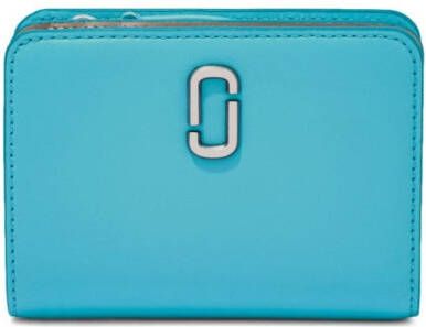 Marc Jacobs The Mini Compact portemonnee Blauw