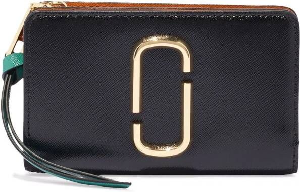 Marc Jacobs Leren portemonnee Blauw